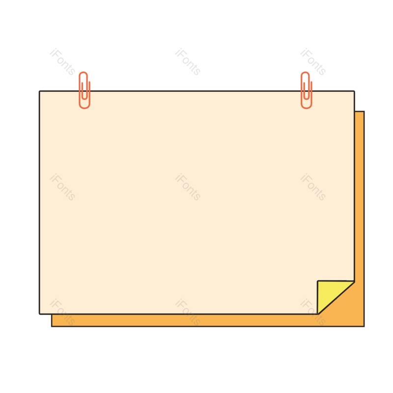 边框图片,卡通元素,对话框PNG,简约免抠素材